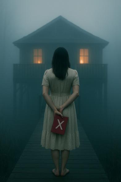 Portada de X Umbrales, novela de terror psicológico de Adrián Fares