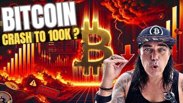 BITCOIN CRASHING TO 100k? THE NEXT STEP IS MORE IMPORTANT!!