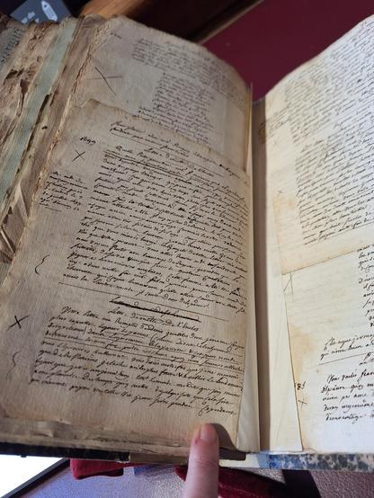 Lettres de Ninon de Lenclos recopiées au propre à la main
