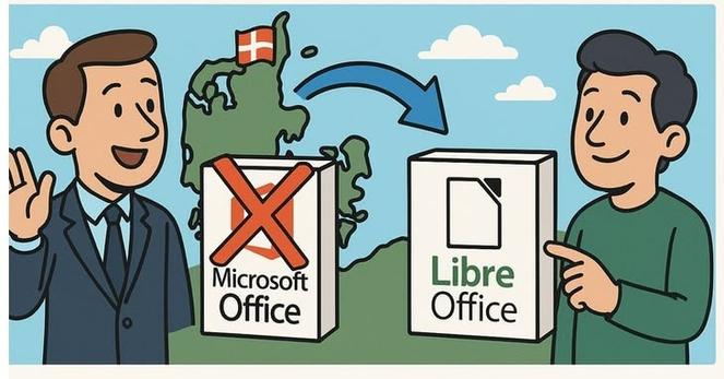 Denmark switching from MS Office to Libre office