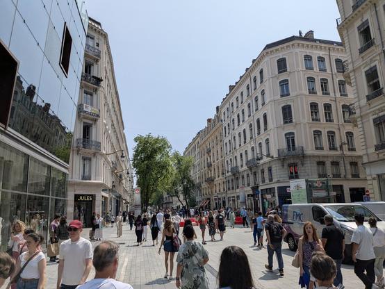 Fußgängerzone Rue de la République