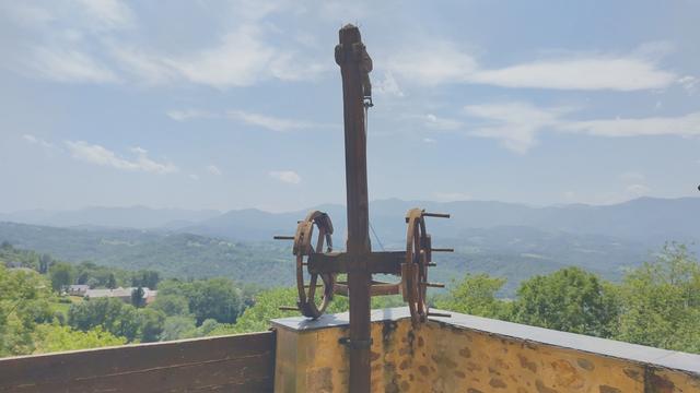 le panorama depuis l'entree