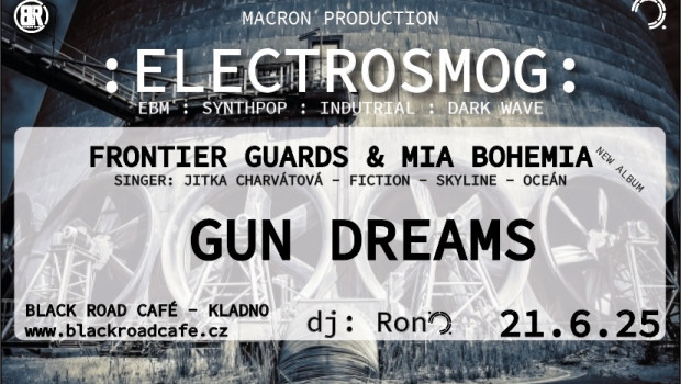 Živá premiéra Frontier Guards & Mia Bohemia, koncert Gun Dreams a Bunkerer rozduní Kladno