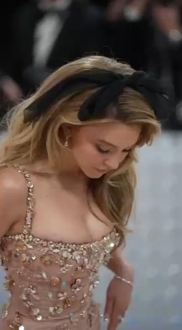 Sydney attends The 2023 Met Gala Celebrating "Karl Lagerfeld: A Line Of Beauty" at Metropolitan Museum of Art in New York City - IG May 2023