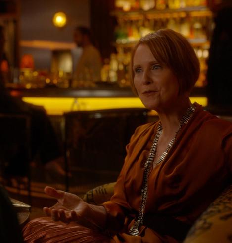 Screenshot from scene of AndJustLikeThat S0303