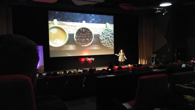 TEDx Derby about Roasting House's carbon reduction