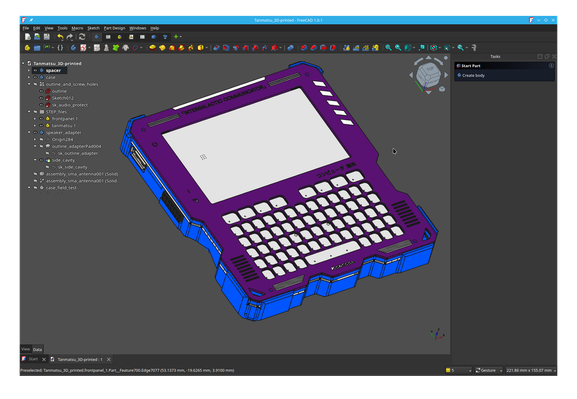 Fully assembled small Open source computer.