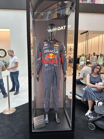 Driver suit of Red Bull Racing.