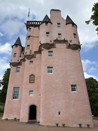 A closer picture of the front door (west facing entrance)