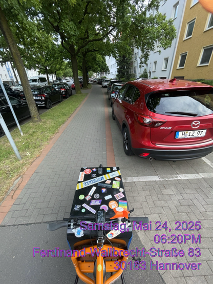 Illegale öffentliche Autolagerflächen- zuweit zur Gesetzlichen Konformen öffentlichen Straßenverkehrsraum