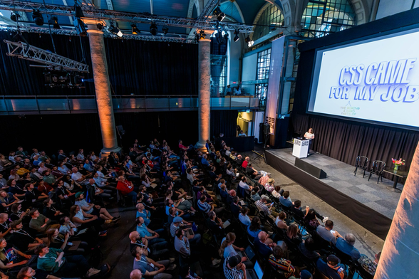 The crowd at CSS day