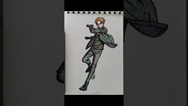Spy × Family characters drawing #anime #drawing #spyxfamily #art #animeart #animedrawing #shorts