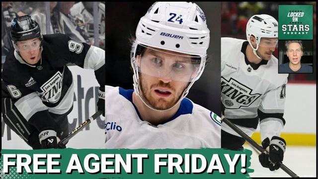 FREE AGENT FRIDAY: Realistic Options, Bottom Six Toughness and Dream Scenarios for the Dallas Stars!