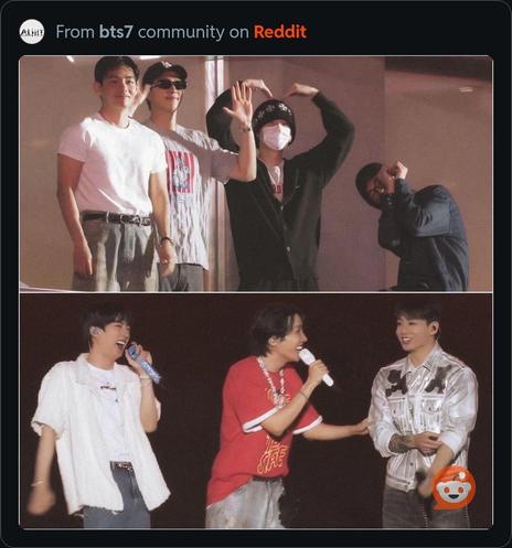 All seven members of BTS attended #jay #jhope concert in Seoul. Four watched and three performed.
