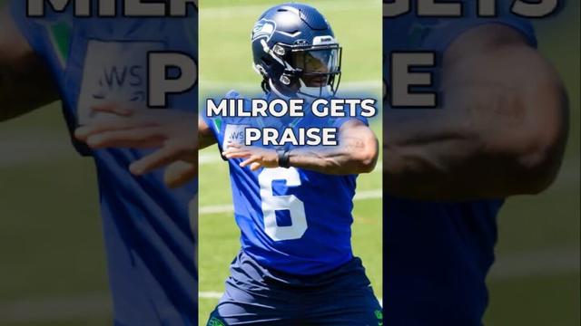 Klint Kubiak PRAISES Jalen Milroe After Seattle Seahawks OTAs #shorts #nfl Seahawks News