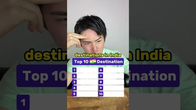 Top 10 India Destination
