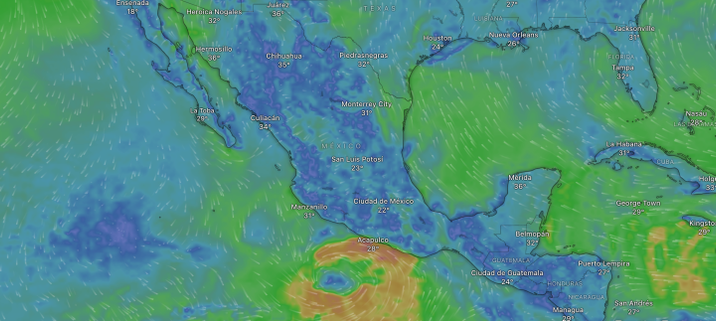 Tormenta Dalia