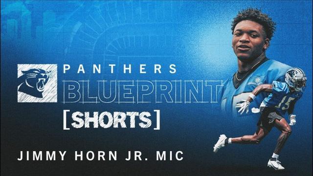 Blueprint [SHORTS]: Jimmy Horn Jr. Mic'd Up at Rookie Minicamp | Carolina Panthers