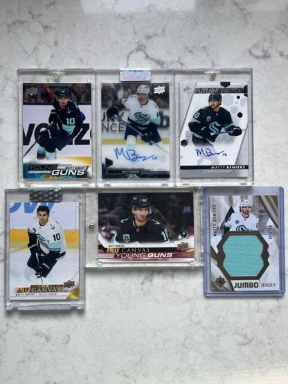My Matty Beniers Collection