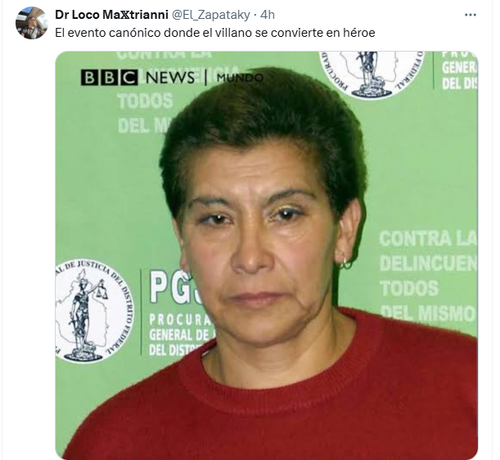 Retrato de la mataviejitas.