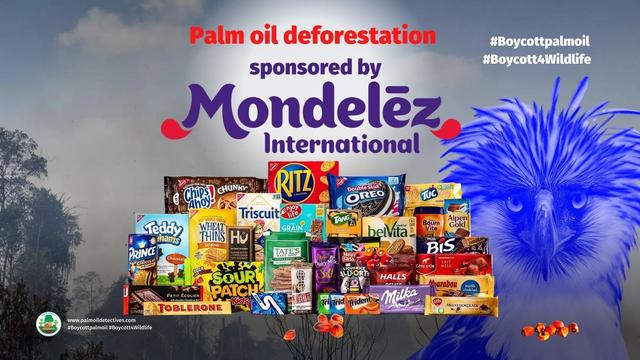 Serial rainforest destroyer #Mondelez 😱 uses "sustainable" #palmoil from #RSPO yet the continue with #palmoil #deforestation, #humanrights abuses and ecocide. Resist the greenwashing when you shop and #Boycottpalmoil #Boycott4Wildlife @palmoildetect.bsk.social 🌎😨🔥🌴🚫 https://wp.me/scFhgU-mondelez?utm_source=mastodon&utm_medium=Palm+Oil+Detectives&utm_campaign=publer