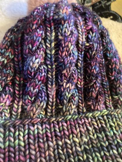 a hat I knitted