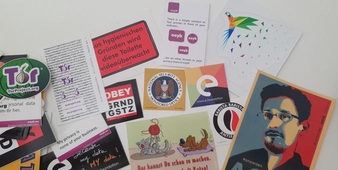Ein Bild der Sticker
