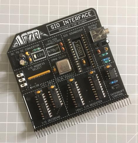 SID Soundchip Interface for RC2014 and compatibles (with RC2014/RCbus expansion port, or ZX Spectrum with a Bus adapter card)