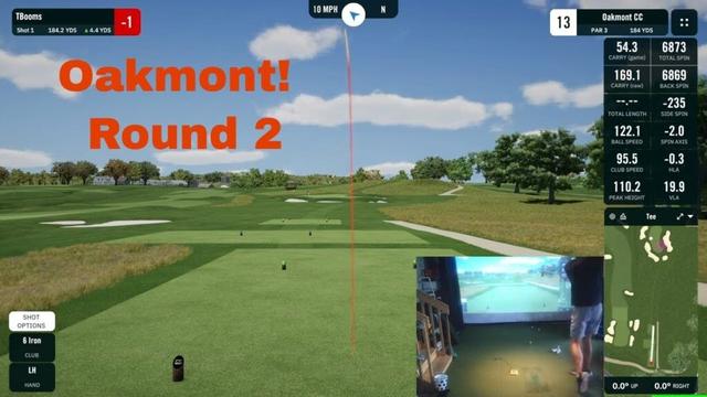 Live SIM Golf - TIPS Tour - *MAJOR* - Oakmont CC on SGT | Round 2 of 3 | TBooms & Swing Yard