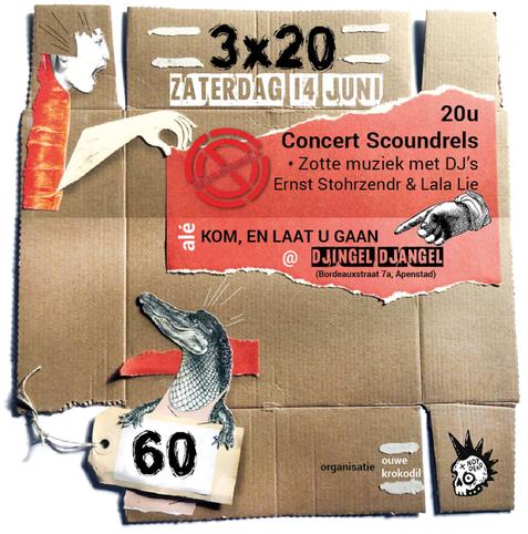 Scoundrels @ Djingel Djangel anvers 14.06.2025