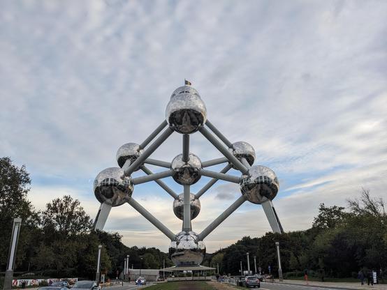 The Atomium in Heysel, Bruxelles