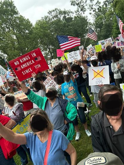 Wilmington, @sdeglin.bsky.social‬, protestors hold massive rally