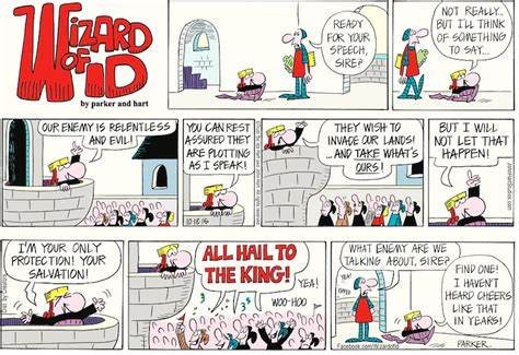 Wizard of Id comics. Hoping someone can help me describe them.
