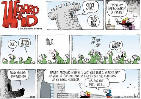 Wizard of Id comics. Hoping someone can help me describe them.