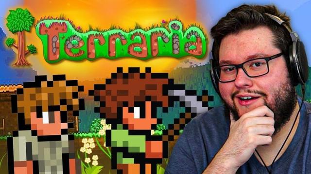 First time playing Terraria ever (day 2) !gamersupps !gamersupps
