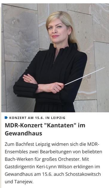 Konzerthinweis zu Bach Toccata und Fuge d-moll, Wachet auf und Kantaten von Tanejew und Schostakowitsch