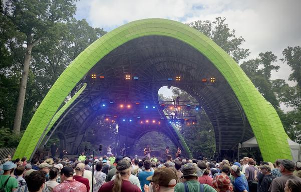 Molly Tuttle playing All Good Now festival at Merriweather Post Pavilion in Columbia MD on Saturday,m June 14, 2025