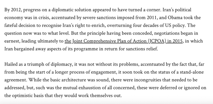 all text on the JCPOA