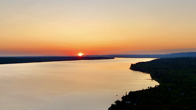 Sunset on the Ottawa River, June 14 2025