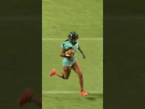 Krystal Wright can't stop won't stop!  #xleague #empower #herturn #football