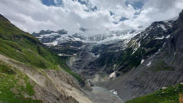 El paisatge de la vall de Lötschental ha canviat completament després del despreniment