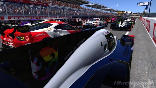 Dallara P217 LMP2 at Circuit de la Sarthe during the 2023 Majors 24h of Le Mans, racing with team Simufur.