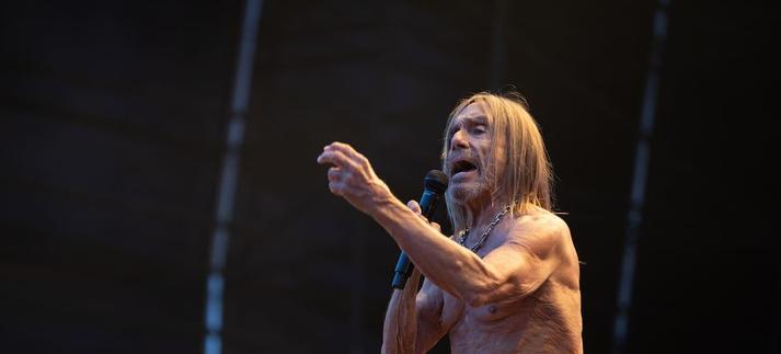 Iggy Pop durante un festival. / Kieran Frost