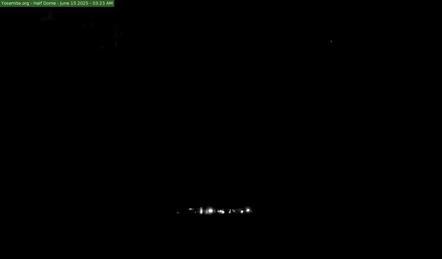 This view of Yosemite Valley from just east of Yosemite Village gives a sense of conditions of the floor of Yosemite Valley. 

This webcam image is provided courtesy of Yosemite Conservancy.