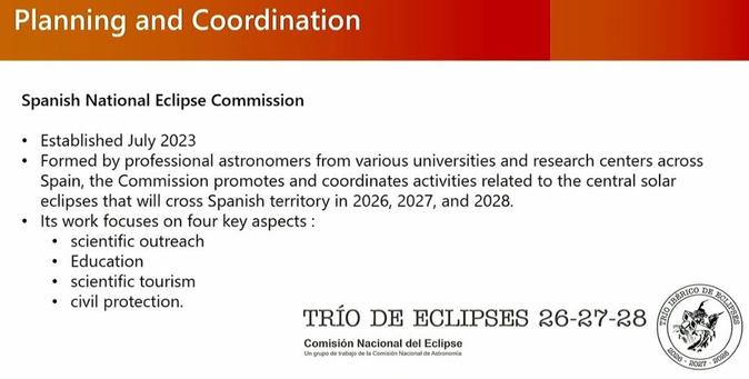 The eclipse commission