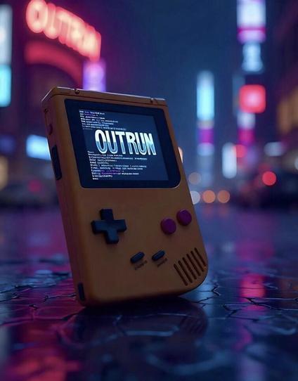 And here's the full details from the website.

"The Game Boy never got a version of OutRun back in the 80s. During development of a recent Game Boy game (Hero GP) I wondered if I could fix that and what would it look like? This is the answer to that question. What we have here is a demo/prototype what if. You can play it right here on the page or download the ROM for an Emulator, a real Game Boy Color, or an Analogue Pocket, have fun"