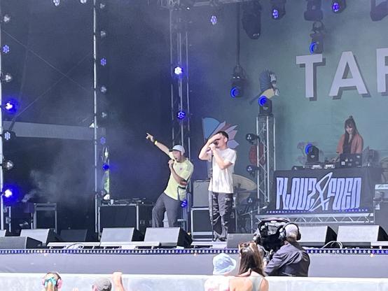 Ploz & Foen - rapwyr ar lwtfan Tafwyl
