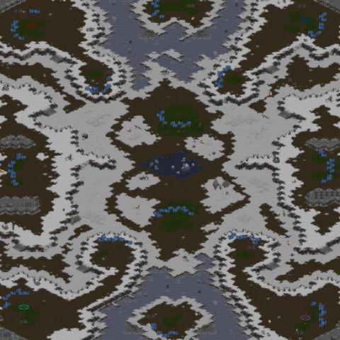 Aperçu de la carte/Preview of the map Avant Garde