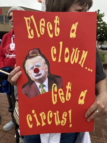 elect a clown get a circus