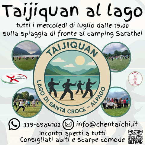 Taijiquan al lago di santa croce